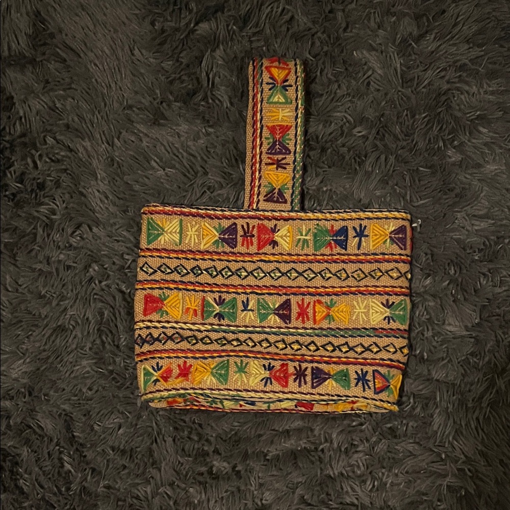 Hand crafted Multicolor Patterned Women's Tote Bag